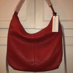 Rebecca Minkoff Bryn Double Zip Hobo in Red